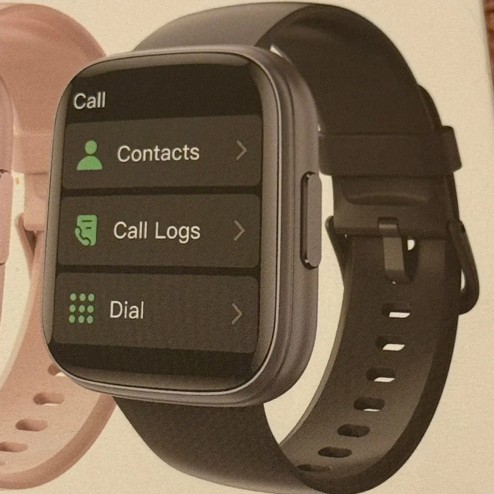 Puqo Smart Watch Black Fitness Tracker